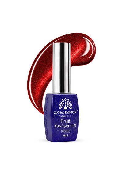 GLOBAL FASHION Professional Fruit Cat eyes 11D Magnetic Gel Polish 8ml