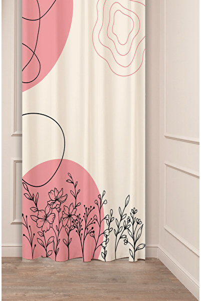 GREENDECOR Minimalist Style Sakura Nature Landscape Patterned Colorful Specia...