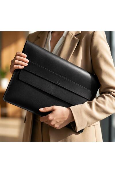 ALESTA LEATHER (Writing Name) Laptop / MacBook Bigisayar Case - Genuine Leath...