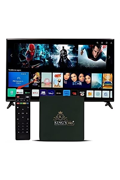 KINGS PRO Android TV Channel Box, IPTV Box, All Live Channels & All Languages...