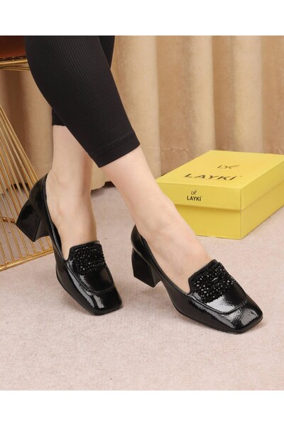 layki Pantofi cu toc eleganți - Auriu - Tocuri medii (5-9 cm)