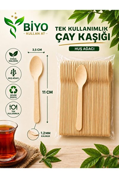AHŞAP ÇAY KAŞIĞI 100 AD