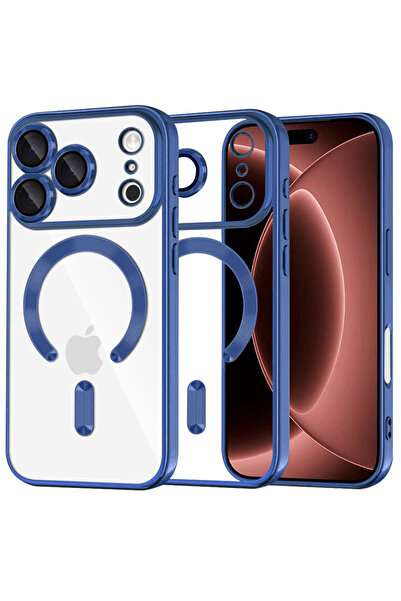 KleVero Husa Telefon pentru iPhone 18 Pro Max, MagSafe, Luxury Crystal MagSaf...