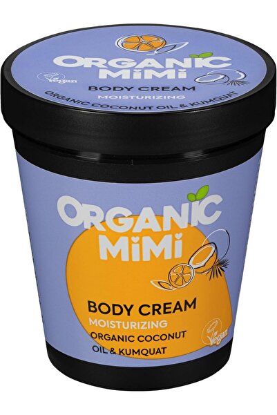 ORGANİC MİMİ Coconut & Kumquat Moisturizing Body Cream 200ml