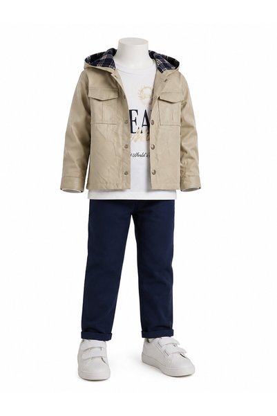 ZY KIDS ERKEK BEBEK ÇOCUK İNCE MONTLU TAKIM