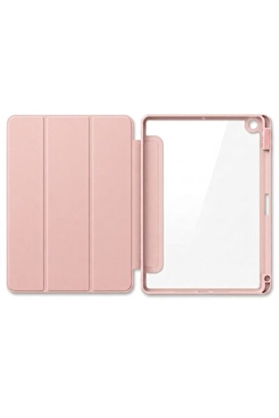Dafi Husă tip carte pentru iPad 10.2 inch (gen. 7/8/9), spate transparent, sl...
