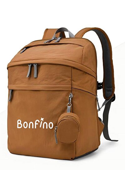 Bonfino حقيبة حفاضات مع حقيبة صغيرة، مصنوعة من البوليستر المتين، مادة مقاومة ...