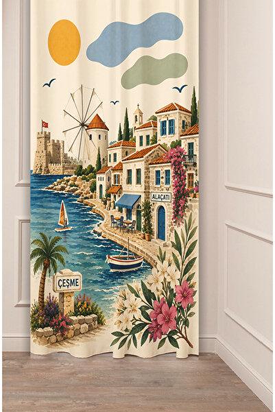 GREENDECOR Ege Esintili Çeşme Alaçatı Konseptli Taş Evler ve Yel Değirmeni & ...