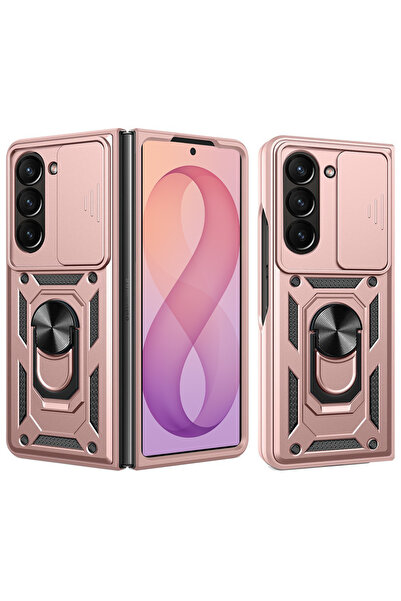 KleVero Phone Case for Samsung Galaxy Z Fold8 Ultra, CamShield Series, Pink