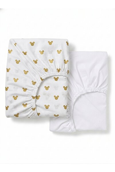 ngn collection 100% Cotton Poplin 2-Piece Baby Elastic Sheet Set 60X120 cm – ...