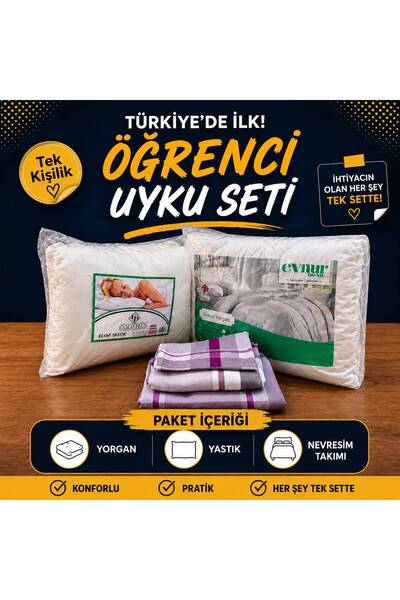 Evnur Home öğrenci uyku seti