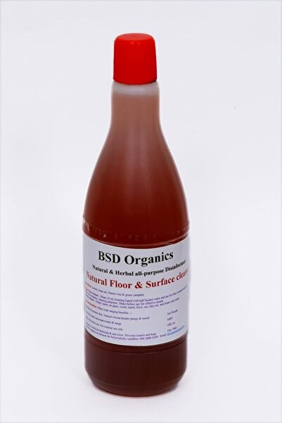 BSD Organics Natural Floor Cleaner Liquid - 1 Liter (Plus 50 ml Free)