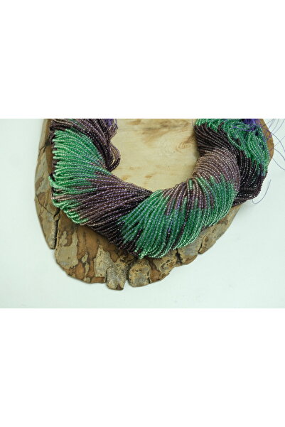 Kanguroom Cat's Eye Crystal Purple Green Shades 0.8 mm