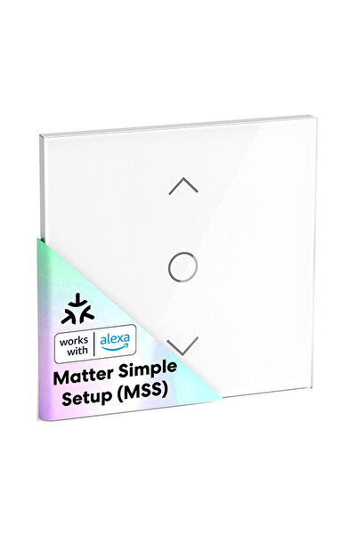 MEROSS Comutator inteligent pentru rulouri MRS100MA, Matter WiFi, Control voc...