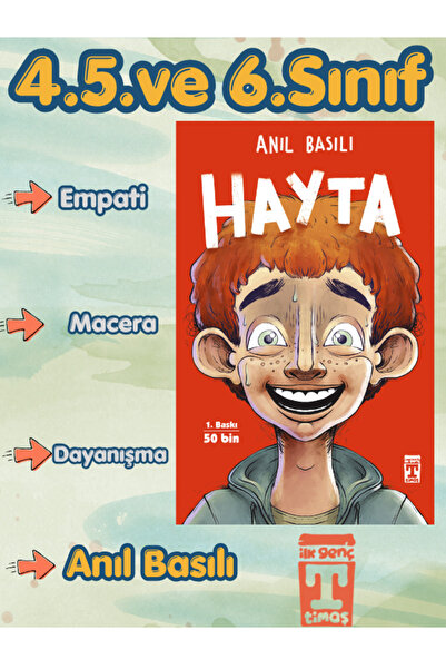 İlk Genç Timaş Timaş Hayta Anıl Basılı 4.5.6.Sınıf Okuma Hikaye Kitabı