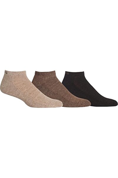 GENERAL Men's Low Cut Marl Short Socks, Assorted Comfy Cotton Socks by Chaps ...