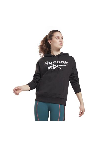 Reebok Γυναικείο Φλις Φούτερ με Κουκούλα RI BL XL