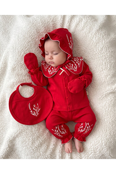 MiniKids Set premium Jasmine, rosu