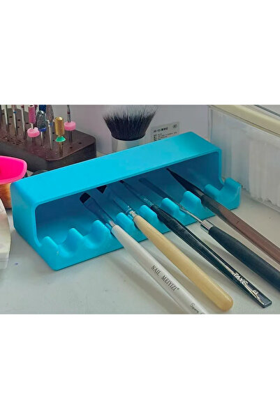 DU&ER Nail Art Işık Korumalı Kalemlik Jel Oje Kalem Tutucu Manikür Masaüstü O...