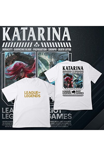 EZ Design League of Legends -Katarina- Printed Oversize T-Shirt
