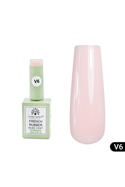global fashion Βάση για Γαλλικό Μανικιούρ, 15 ml, 06 VE105
