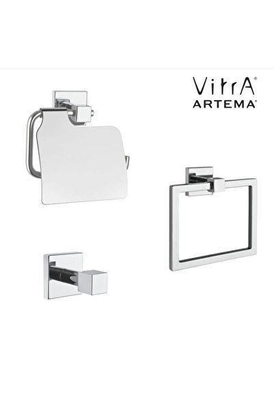 Artema Q-LİNE KARE HAVLULUK A44994+KAPAKLI KAĞITLIK A44996+ASKILIK A44998 SET