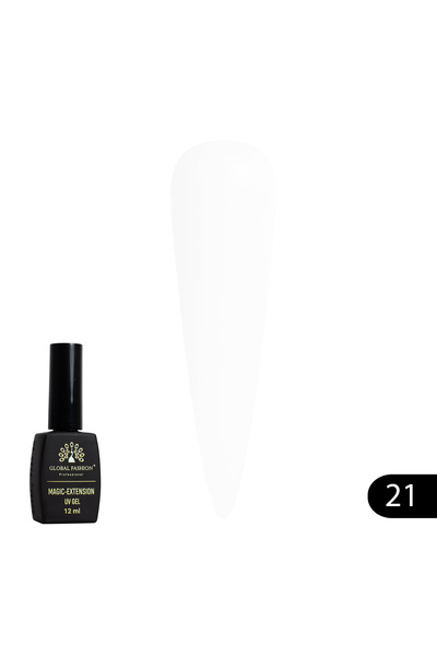 global fashion Μάτζικ-Εξτένσιον Τζελ Επέκτασης 12 ml, 21