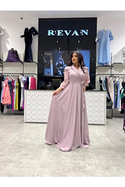 revan فستان أنيق بتصميم كلاسيكي فخم