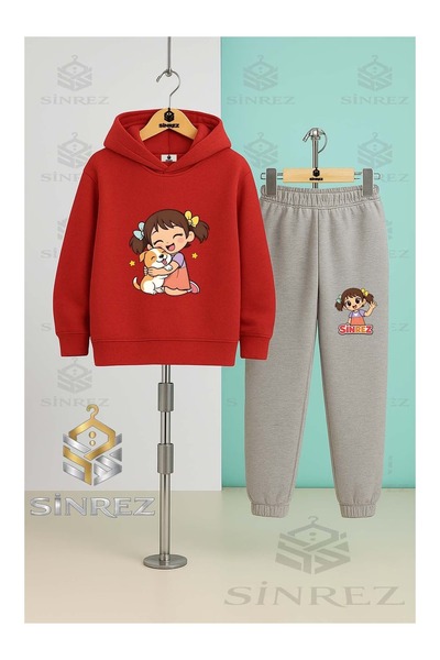 DAXİS Sportwear Company Printed Children's Tracksuit Set