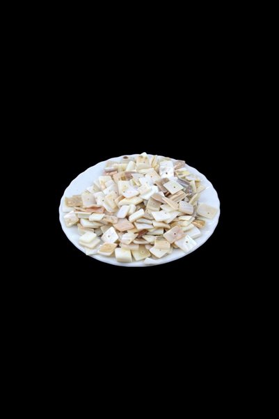 Serhat Aksesuar ve El İşçilik Coffee Cream 10 mm Mother of Pearl Beads (50 Pcs)