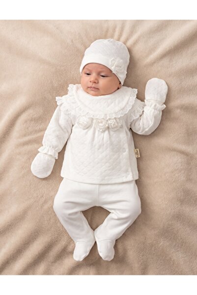 MiniKids Set premium Crina, alb