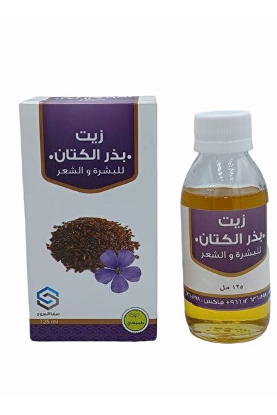 Natural زيت بذور الكتان 125 مل