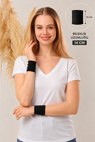 Melodi Scarf Γυναικείο Βραχιόλι Τεσεττούρ με Λεπτό Μανίκι – 14 εκ. Βισκόζη Λύ...
