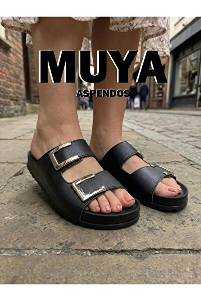 Generic Brand Muya Aspendos Anatomical Women's Slippers, Double Straps, Easy ...