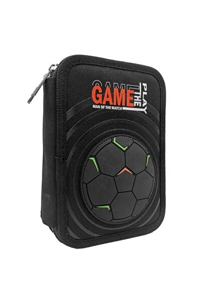 Generic Penar dublu negru, în formă de minge de fotbal, din cauciuc 3D, 14,5 ...