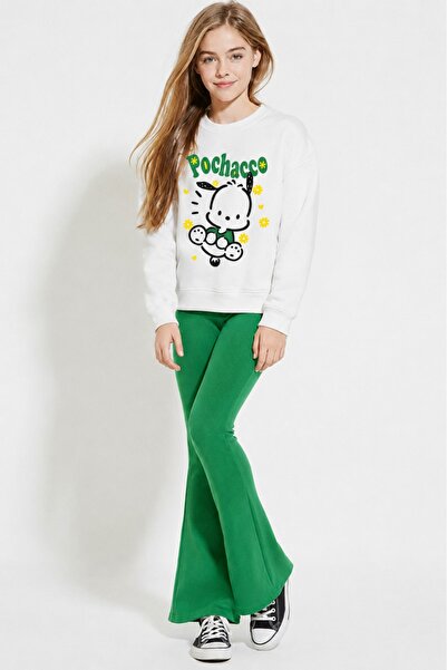 Belya Kids Wear Girl's Full-Fit Top Oversize Bottom Leggings Pochac Design 18...