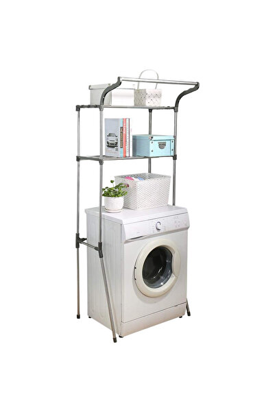 OtherMax Organizator Baie Peste Mașina de Spălat 2 Nivele Metalic Reglabil 17...