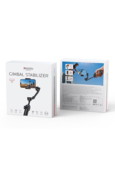 Yesido SF32 3-Axis Gimbal Stabilizer with AI Face Tracking, Built-in Fill Lig...