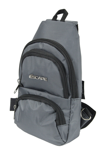 ESCAPE Esc 3530 Rain Resistant Polyester Crossbody Bag Gray