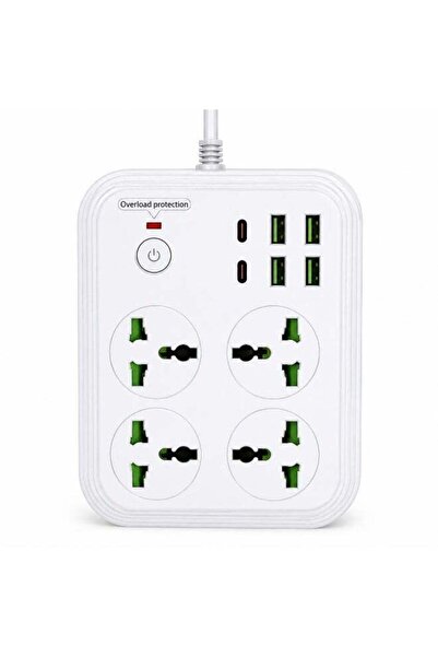 PopZa Auto Max T23: 4.2A Overload Protection Heavy-Duty Power Extension Board