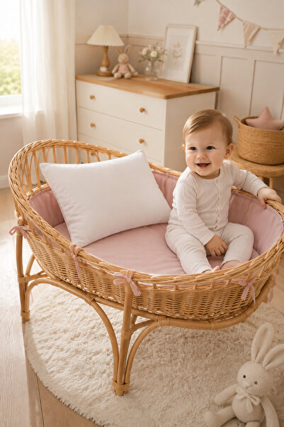 çeyizline Cotton Baby Pillow |   Filled |   Baby and Child Pillow (35X45 cm)