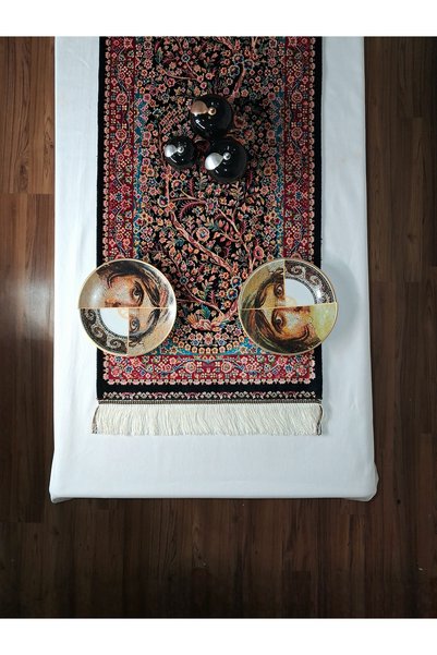 MEVLANA BAZAAR سجادة زخرفية أصلية / 50 × 150 سم