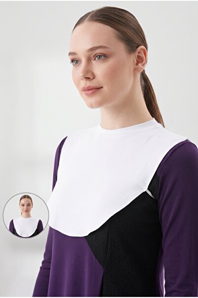 MyReal Luxury Combed Cotton Neck Collar - Practical Collar Concealer, Hijab U...