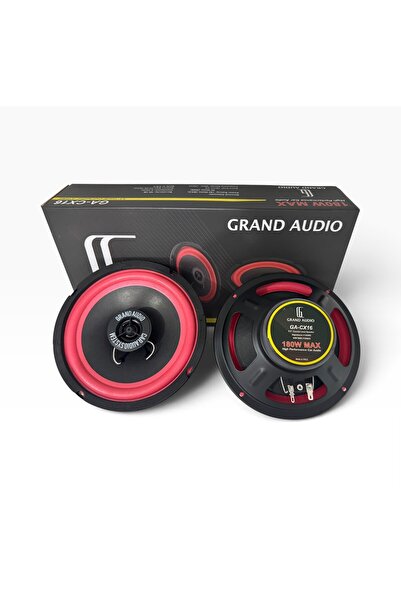 GRAND AUDİO GA-CX16 16 CM 180W 50RMS COAXİAL HOPARLÖR 1 TAKIM 2 ADET