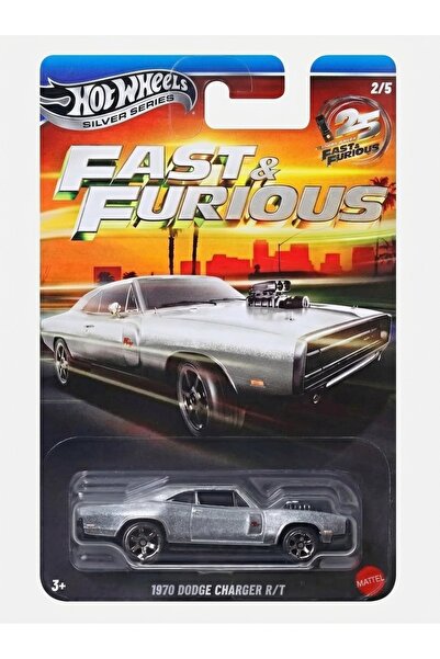 HOT WHEELS Fast Furious 25. Yıl Özel Silver Series (2026) 1970 Dodge Charger ...