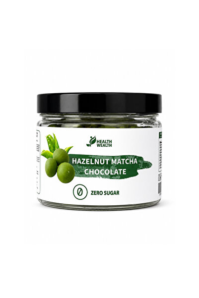 HEALTH WEALTH Hazelnut Dragee Zero Sugar Matcha 175g