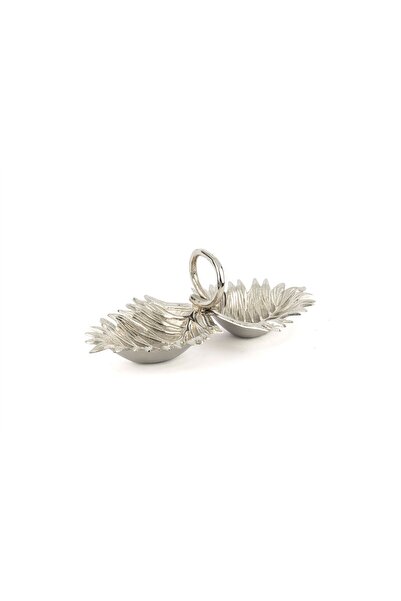 Mikasa Moor Antik Silver 2 Yapraklı Çerezlik 16x33x12cm