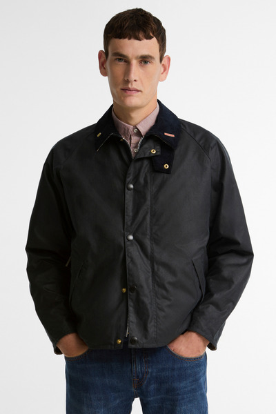 Barbour Icons Transport Yağlı Ceket NY92 Navy
