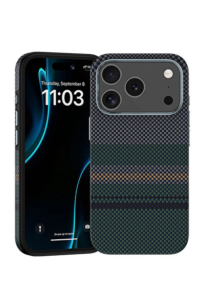 Benks Husă Armor Pro Aurora Kevlar cu MagSafe pentru iPhone 17 Pro Max, cu gr...