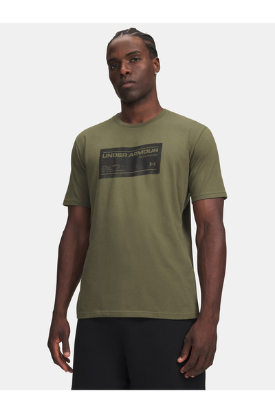 Under Armour UA M BOX WM LABEL SS - Tricou bărbătesc